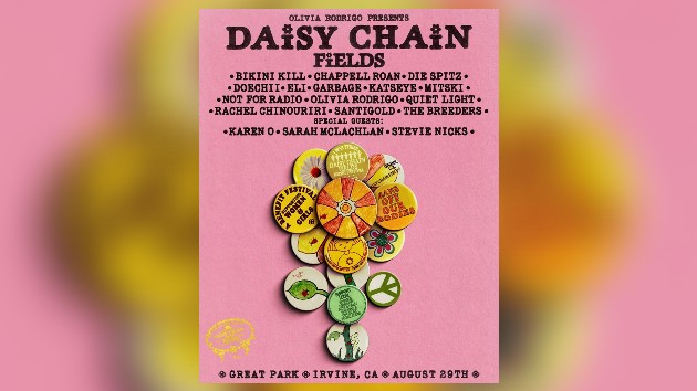 Olivia Rodrigo’s Daisy Chain Fields festival sells out in 30 minutes