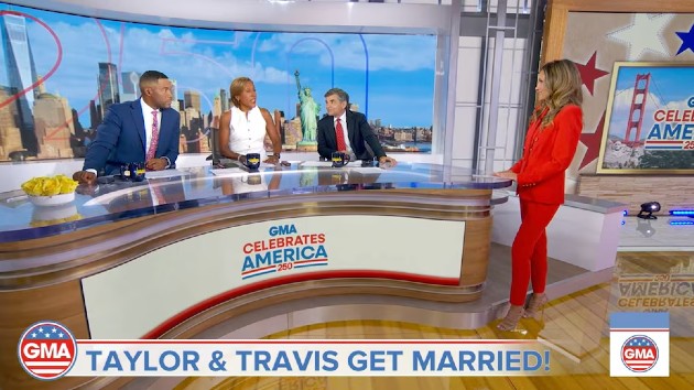 ‘GMA’ anchors describe Taylor Swift, Travis Kelce wedding