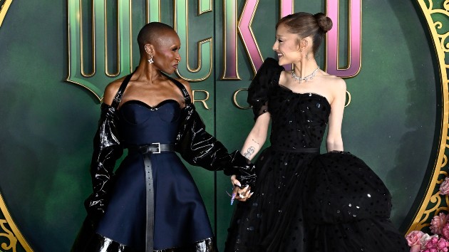 ‘It’ll always come back to this’: Ariana Grande and Cynthia Erivo gush over each other after London duet
